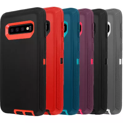 For Samsung Galaxy S10 S10 Plus S10e Case Shockproof Heavy Duty Hybrid Cover • $9.99