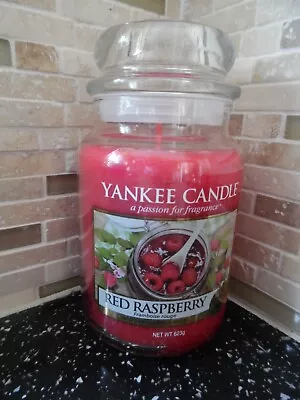 Yankee Candle 22oz (Red Raspberry) Gift Wrapped • £26.99