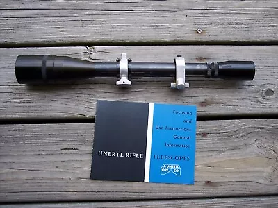 J Unertl Bench Rest Target Rifle Scope 10 X ~USA~ AO • $899.99