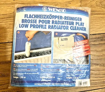 WENKO - LOW PROFILE RADIATOR CLEANER - 1 . 5 METRES-  New (Old Packaging) • £9.99