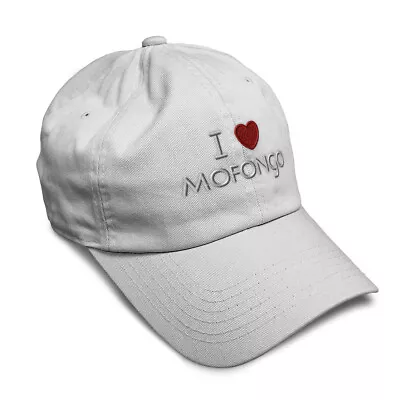 Soft Women Baseball Cap I Love Mofongo Puerto Rico Embroidery Dad Hats For Men • $24.99