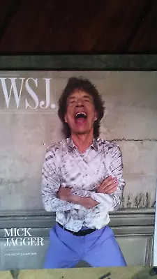 WSJ Magazine Wall Street Journal  Mick Jagger....His Next Chapter  October 2023 • $3.75