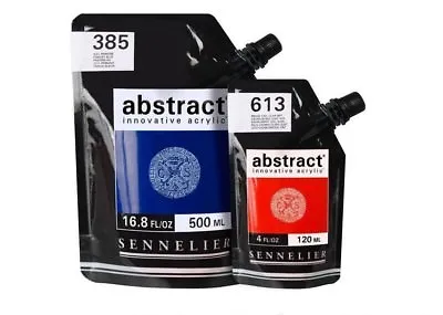 Sennelier Professional Artists ABSTRACT ACRYLIC PAINT 120/500ml Heavy Body Pouch • £6.75