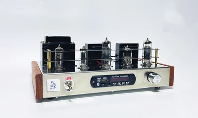 $289.99 • Buy HiFi Bluetooth 6P14 Vacuum Tube Amplifier FM Radio/TF Card/AUX Power Amp DIY KIT