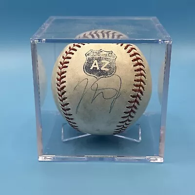 Mike Trout Signed Game Used 2017 Spring Training Baseball Jsa • $1500