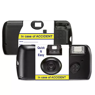 5 Quick N Easy Single Use Disposable Cameras Accident KODAK 400 Speed Film • $83.45