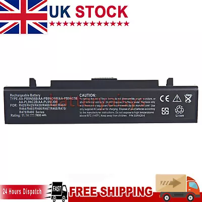 £28.37 • Buy 7.8A Battery AA-PB9NC6B For Samsung NP-R519 R530 R580 RV510 R730 R780 R418