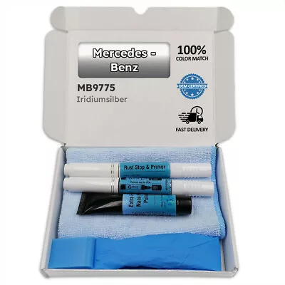  MB9775 Iridiumsilber Silver Touch Up Paint For MB Mercedes Benz Pen Stick Scrat • $29.99