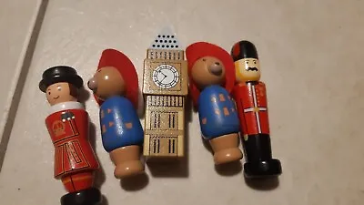 Wooden Paddington Bear Toys • £8.99