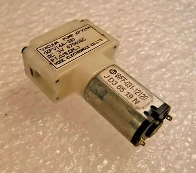 Koge Electronics KPV14A-3B WFF-031-12120 Micro Vacuum Pump (3 VDC) • $19.99