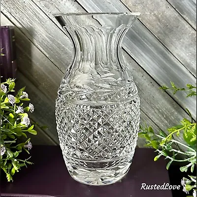 Waterford Crystal Glandore 7  Posey Vase Vintage Blown Cut Glass Ireland Vase • $92