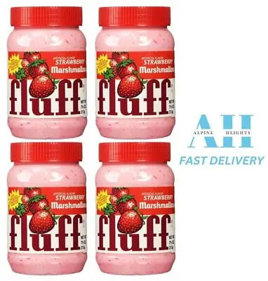 Fluff Strawberry Marshmallow 213g (Pack Of 4) - BBD:- 12/05/2024 • £7.99