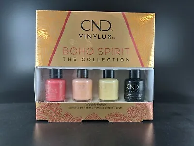 CND Vinylux Weekly Mini Nail Polish 4 Pc Set .125 Fl Oz BOHO SPIRIT COLLECTION • $5.99