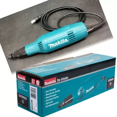 Makita Compact Die Grinder GD0603 Power Cord 100v 2.5A 50-60Hz 240W Japan New • $208.99