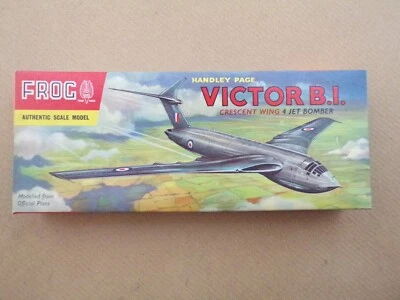 £180 • Buy Vintage Frog Handley Page Victor B.1. Model Kit