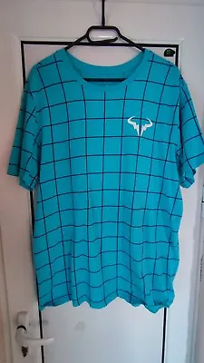 Nike Tee Rafa 86 Shirt Mens Rafael Nadal Bull Big Logo Tennis Size L • £72