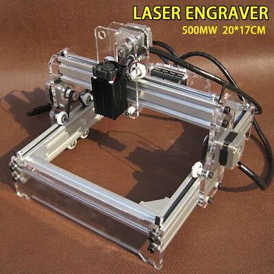 Assembled Laser Engraver Kit 3 Axis CNC  Laser Engraver Mark Machine Wood Cutter • £132.24