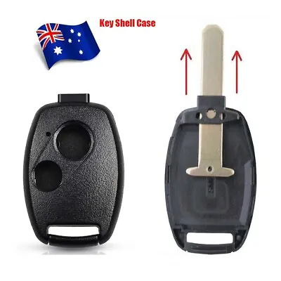 For Honda Civic Accord Jazz Replacement Remote Case 2 Buttons Key Shell Cover AU • $5.69