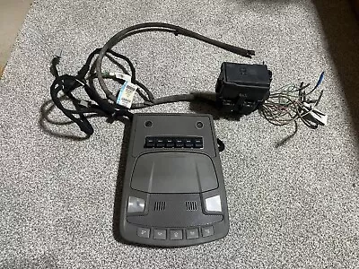 17-19 Ford F250 F350 Upfitter Roof Console W/ Jumper Harness & Fuse Box Package • $550