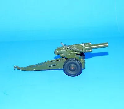 Vintage Tootsie Toy Spring Loaded Die-cast Military Cannon • $12.99