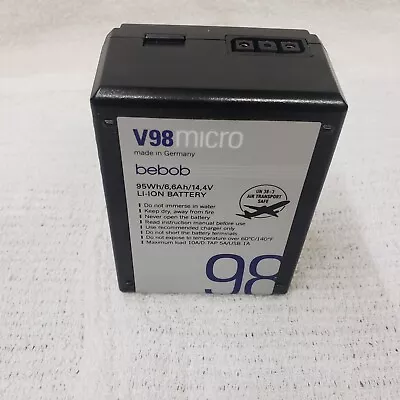 Bebob V98 14.4V 98Wh V-Mount Li-Ion Battery Auction • $1