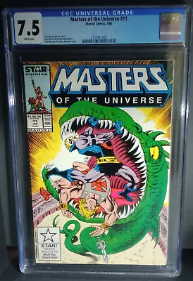 Masters Of The Universe #11 HE-MAN Marvel 1988 CGC • $74