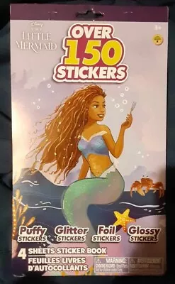 New Live Action The Little Mermaid Sticker Book • $5