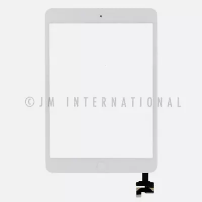 IPad Mini 1st IPad Mini 2nd Touch Screen Digitizer Glass Lens Home Button White  • $13.95