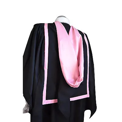 Graduation Hood Full Shape Pale Baby Pink University Bachelors Masters Academic • £24.75