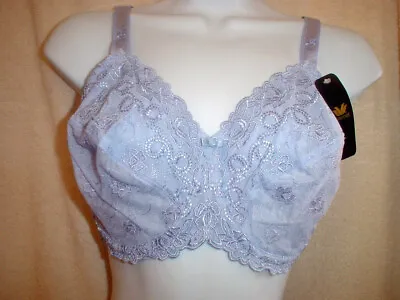 Wacoal 85720 Renaissance Rose Sheer Underwire Blue Haze 36D NWT • $47.99