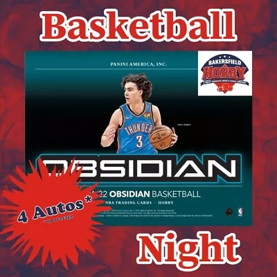 🔥Brooklyn Nets - 2021/22 Obsidian Basketball - 2 Hobby Box Break • $3.87