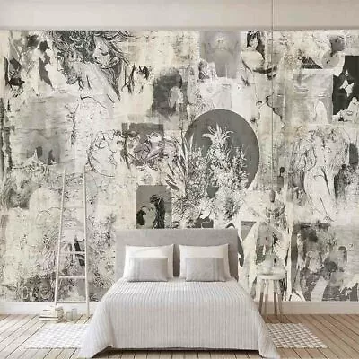 £143.95 • Buy Graffiti Branch Hat 3D Full Wall Mural Photo Wallpaper Printing Home Kids Decor