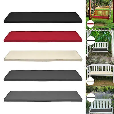 Waterproof Garden Bench Settee Pad Seat Chair Cushion Swing Loveseat Outdoor • £23.74