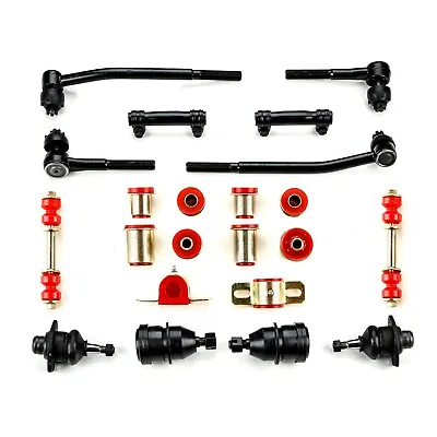 Red Polyurethane Front End Suspension Rebuild Kit Fits 1970 Chevrolet Camaro • $259.99