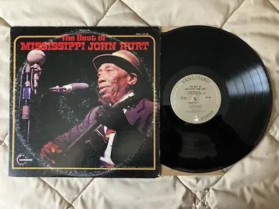 Mississippi John Hurt Best Of Record LP 1971 Vanguard # VSD-20 VG+ 2lp's • $25