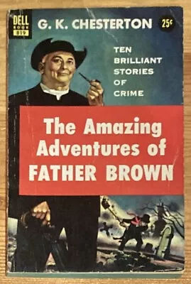 The Amazing Adventures Of Father Brown GK Chesterton Dell Mass Market Paperback • $11.99