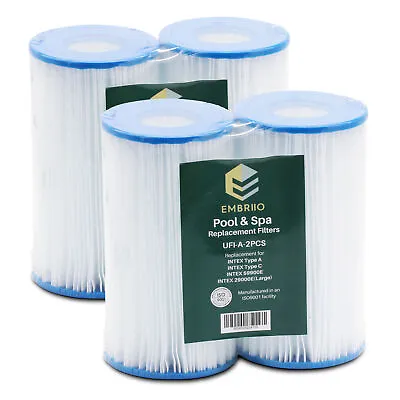 EMB 4 Hot Tub Filter Hot Tub Compatible With Intex Type A Intex 59900E 29000E • £12.91