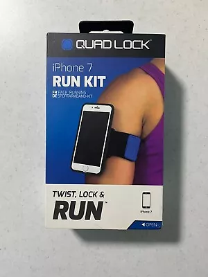 Quadlock IPhone 7 Holder Case Run Kit ( For Running / Jogging / Sports ) • $25