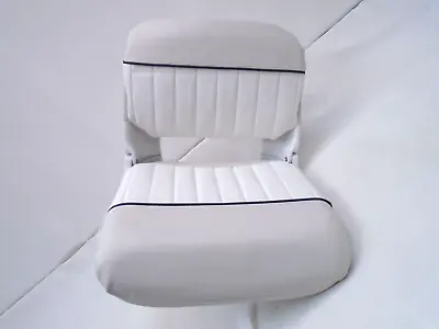 Mako 18 Lts Folding Seat W/mount Gray / Off White 18  H X 18  W Boat • $127.46