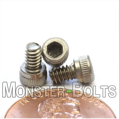 #4-40 X 3/16  - Qty 10 - Stainless Steel Socket Head Cap Screws SAE - 18-8 / A2 • $4.68