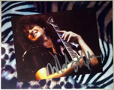 KISS Mark St.John Authentic Hand Signed 8x10 Live Image Photo - Great Contrast!! • $155.66