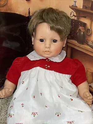 Zanini & Zambelli Baby Toddler Doll Girl Cloth And Vinyl Italy Vtg • $79.95
