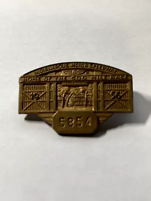 $75 • Buy 1956 Indy 500 Pit Badge
