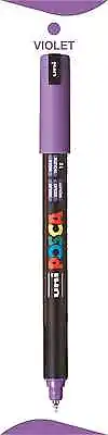 Uni Posca PC-1Mr Colour Paint Marker Pen Fabric Metal Glass Ultra Fine 0.7mm 1PC • £4.99