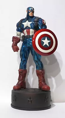 Ultimate Captain America Statue Metallic Variant New 2011 Avengers Bowen Marvel • $475