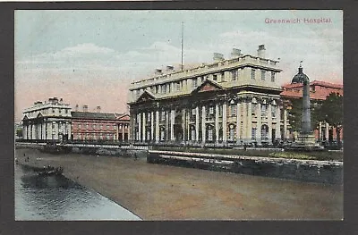 Postcard Greenwich Hospital London For Royal Navy Sailors Seamen Early View • £4.99