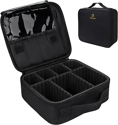 Relavel Travel Makeup Train Case Makeup Cosmetic Case Organizer Portable Artist  • $29.40