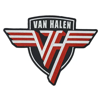 Van Halen Sew-on Back Patch | American Hard Pop Rock Heavy Glam Metal Band Logo • $17.99