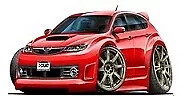 £11.73 • Buy 2008-2011 Subaru WRX STI Hatchback Lightning Red 2009 2010 T-shirt Sizes S-3XL