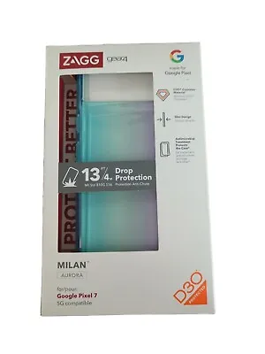 Gear4 ZAGG Milan Google Pixel 7 Case D30 Drop Protection Clear Ombre • $8.99